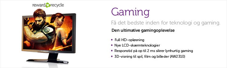 Dell Skærme til gaming